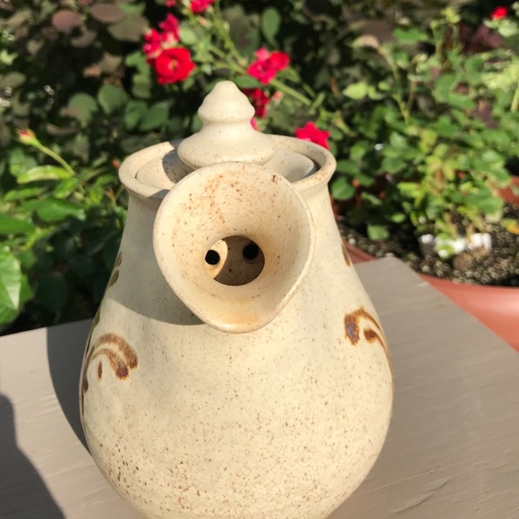 Unique! Vintage tea pot with creamer and sugar pot - Picture 8 of 11
